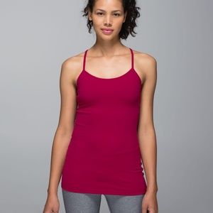 Lululemon Power Y Tank Bumble Berry